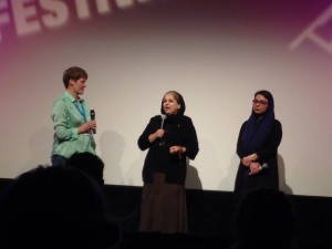 Intereview beim Nuremberg Internatioal Human Rights Film Festival