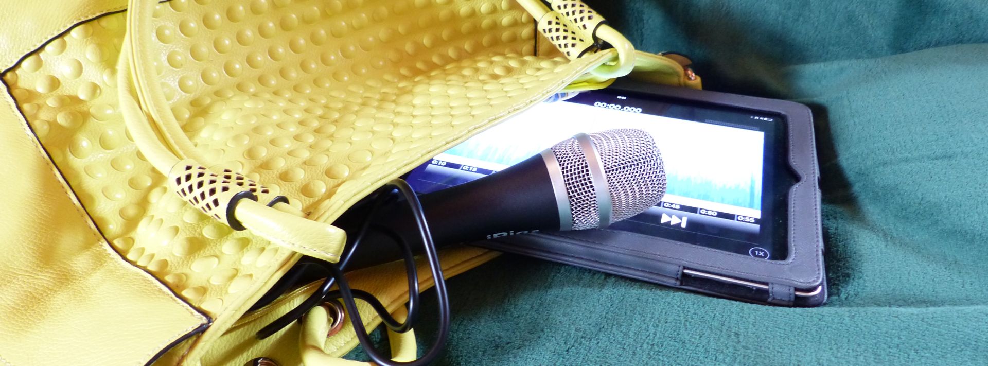 Mobile-Reporting: Podcast-Studio in der Handtasche