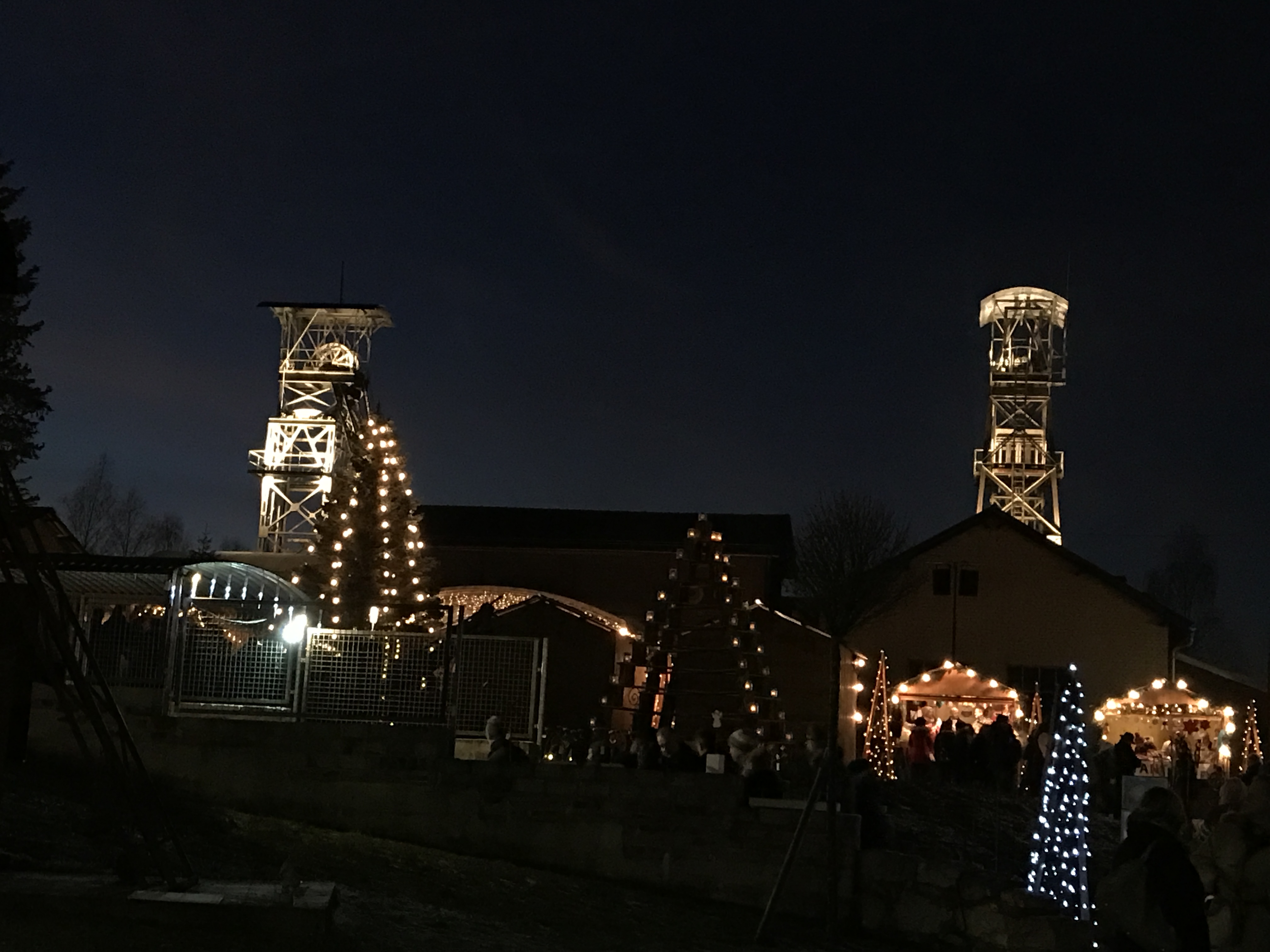 Weihnachtsmarkt im Bergwerk