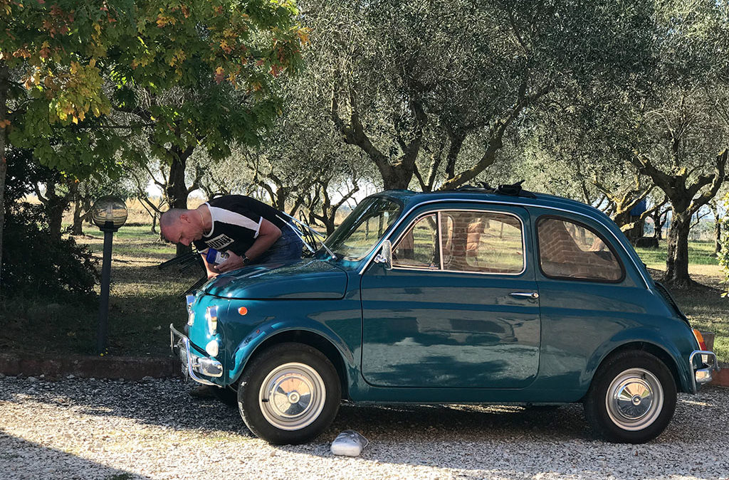 Es Moggerla – ein sauberer Fiat500